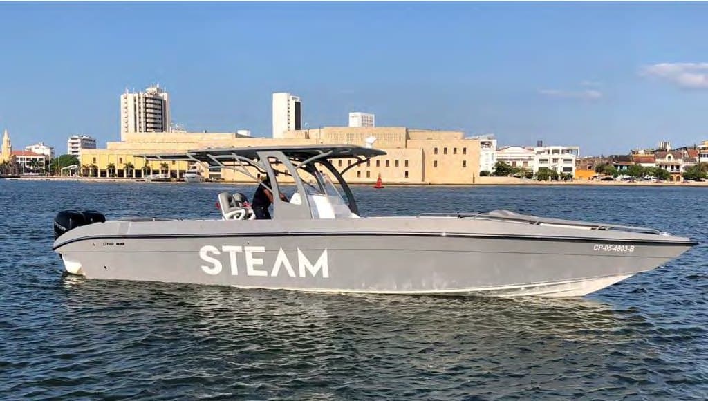 39Ft Steam Speedboat, 1